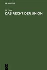 Buchcover Das Recht der Union