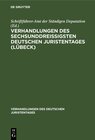 Buchcover Verhandlungen des sechsunddreißigsten Deutschen Juristentages (Lübeck)