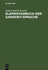 Buchcover Elementarbuch der sanskrit-Sprache
