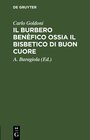 Buchcover Il burbero benèfico ossia il bisbetico di buon cuore