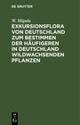 Buchcover Exkursionsflora von Deutschland zum Bestimmen der häufigeren in Deutschland wildwachsenden Pflanzen