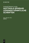 Gotthold Ephraim Lessing: Gotthold Ephraim Lessings Sämmtliche Schriften / Gotthold Ephraim Lessing: Gotthold Ephraim Le width=