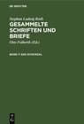 Buchcover Stephan Ludwig Roth: Gesammelte Schriften und Briefe / Das Schicksal