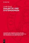 Buchcover Dialektik und Systemdenken