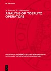 Buchcover Analysis of Toeplitz Operators
