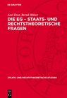Buchcover Die EG – Staats- und rechtstheoretische Fragen