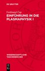 Buchcover Einführung in die Plasmaphysik I