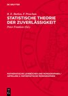 Buchcover Statistische Theorie der Zuverlässigkeit