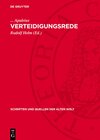Buchcover Verteidigungsrede