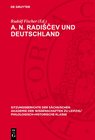 Buchcover A. N. Radiščev und Deutschland