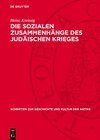 Buchcover Die sozialen Zusammenhänge des Judäischen Krieges