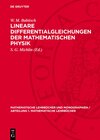Buchcover Lineare Differentialgleichungen der mathematischen Physik