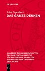 Buchcover Das Ganze denken