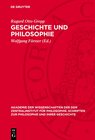 Buchcover Geschichte und Philosophie