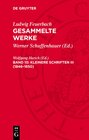 Buchcover Kleinere Schriften III (1846–1850)
