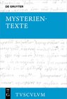 Buchcover Mysterientexte. Die orphisch-bakchischen Goldplättchen