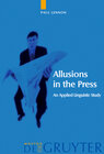 Buchcover Allusions in the Press