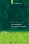 Buchcover The Syntax of Tenselessness