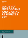 Buchcover Guide to Microforms and Digital Resources / Author Title and Subject Guide