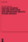 Buchcover Hafliði Másson und die Einflüsse des römischen Rechts in der Grágás