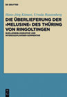 Buchcover Die Überlieferung der ›Melusine‹ des Thüring von Ringoltingen