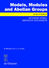 Buchcover Models, Modules and Abelian Groups
