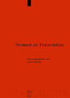 Buchcover Nomen et Fraternitas