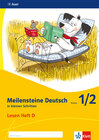 Buchcover Meilensteine Deutsch in kleinen Schritten 1/2. Lesestrategien - Ausgabe ab 2017