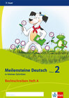 Buchcover Meilensteine Deutsch in kleinen Schritten 2. Rechtschreiben - Ausgabe ab 2017