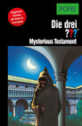 Buchcover PONS Die drei ??? Fragezeichen Mysterious Testament