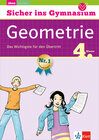 Buchcover Klett Sicher ins Gymnasium Geometrie 4. Klasse
