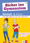 Buchcover Klett Sicher ins Gymnasium Deutsch 4. Klasse