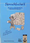 Buchcover Sprachfuchs II. Übungsbücher für das 2., 3. und 4. Schuljahr / Ausgabe für Baden-Württemberg mit reformierter Rechtschre