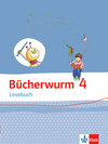 Buchcover Bücherwurm Lesebuch 4. Ausgabe für Berlin, Brandenburg, Mecklenburg-Vorpommern, Sachsen, Sachsen-Anhalt, Thüringen