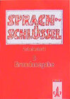Buchcover Sprachschlüssel - Grundausgabe und Ausgabe C
