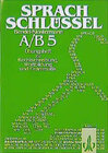 Buchcover Sprachschlüssel - Ausgabe A/B / Sprachschlüssel - Ausgabe A/B