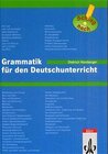 Buchcover Grammatik für den Deutschunterricht