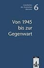 Buchcover Von 1945 bis zur Gegenwart