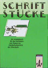 Buchcover Schriftstücke