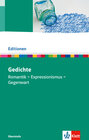 Buchcover Lyrik. Romantik - Expressionismus - Gegenwart