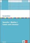 Buchcover Sprache/Medien/Lesen und Literatur