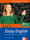 Buchcover Let’s Enjoy English B1 Grammar Course - Hybrid Edition allango