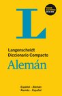 Buchcover Langenscheidt Diccionario Compacto Alemán - Buch und CD-ROM
