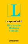Buchcover Langenscheidt Diccionario Moderno Francés