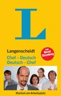 Buchcover Langenscheidt Chef-Deutsch/Deutsch-Chef