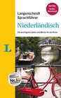 Buchcover Langenscheidt Sprachführer Niederländisch - Buch inklusive E-Book zum Thema „Essen & Trinken“