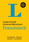 Buchcover Langenscheidt Universal-Wörterbuch Französisch - mit Bildwörterbuch