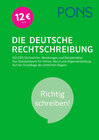 Buchcover PONS Die Deutsche Rechtschreibung