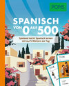 Buchcover PONS Spanisch von 0 auf 500