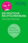 Buchcover PONS Die deutsche Rechtschreibung